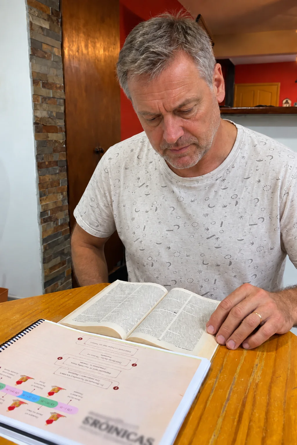Tomasz z Mapą Biblii